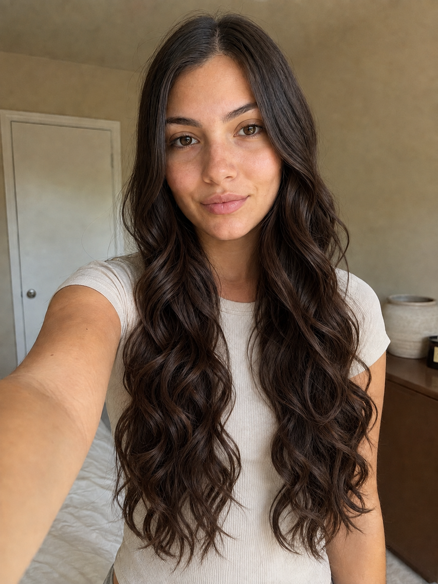 After hair result