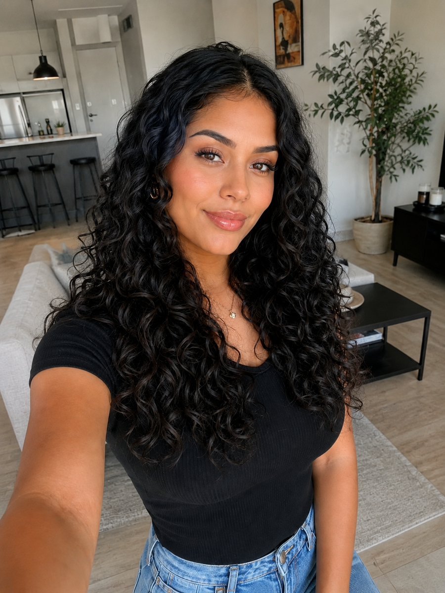 After hair result