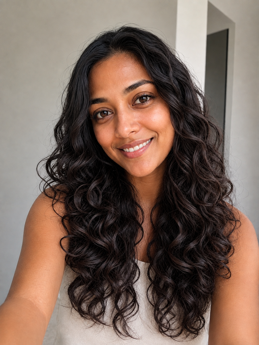 After hair result
